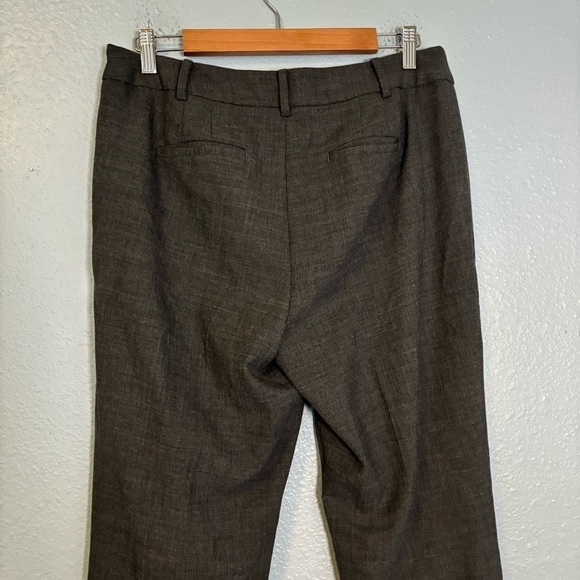 Talbots Women’s Chatham Grey Wool Tapered Cropped Trouser - Picture 8 of 11